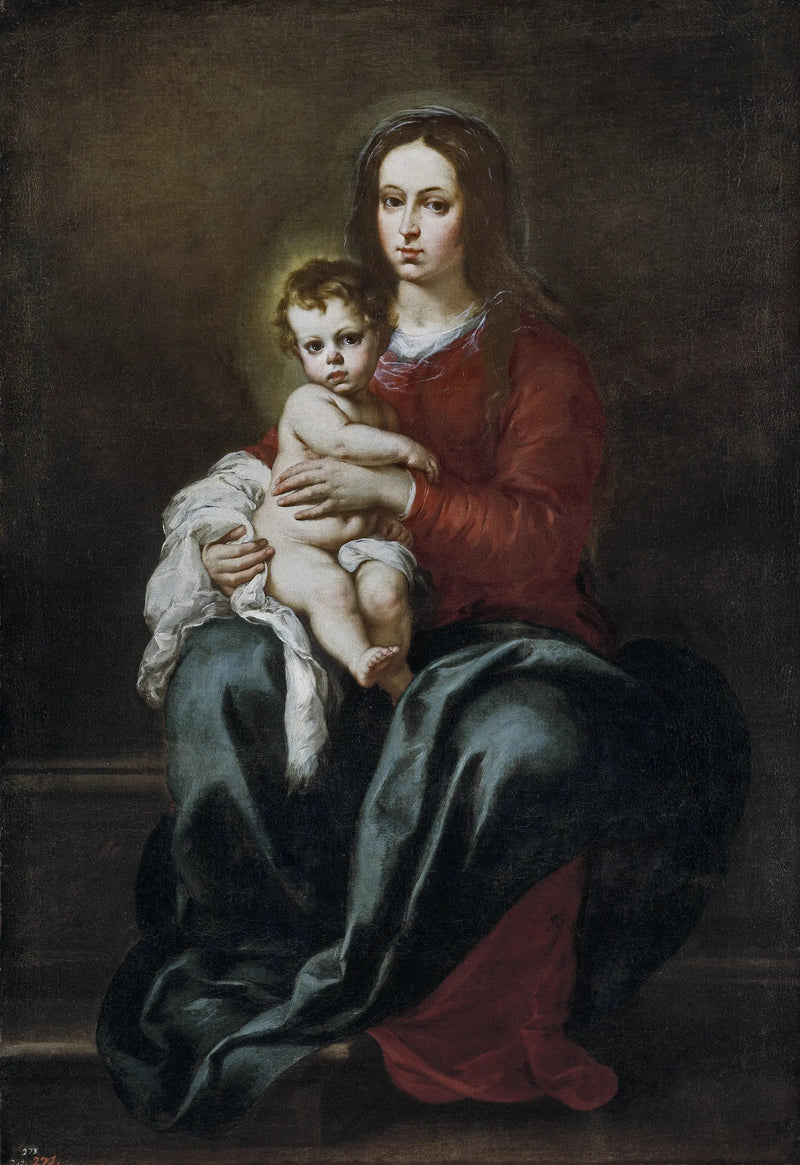Neitsyt ja lapsi - Bartolomé Esteban Murillo