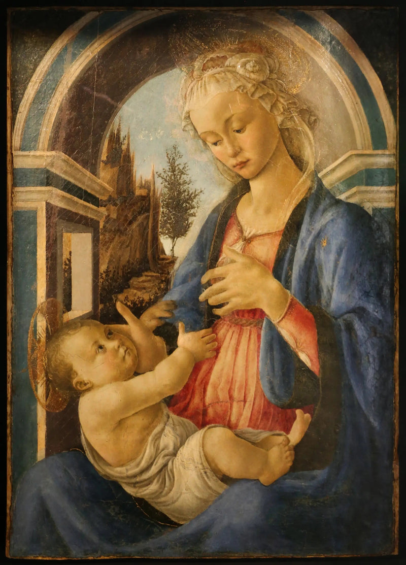Neitsyt ja lapsi - Filippino Lippi