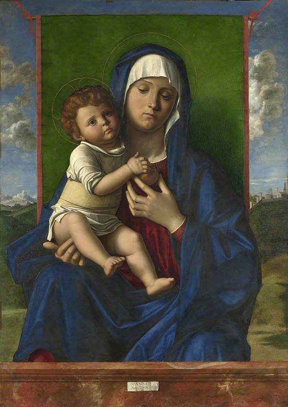 Neitsyt ja lapsi - Giovanni Bellini