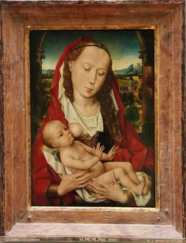 Neitsyt ja lapsi - Hans Memling