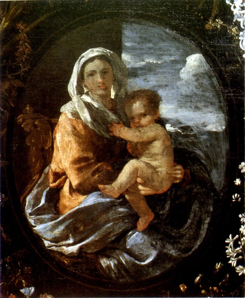 Neitsyt ja lapsi - Nicolas Poussin