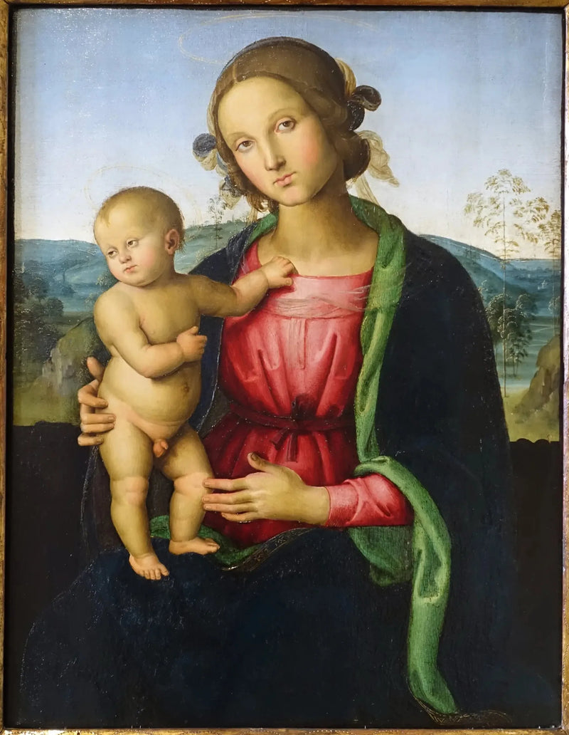 Neitsyt ja lapsi - Pietro Perugino