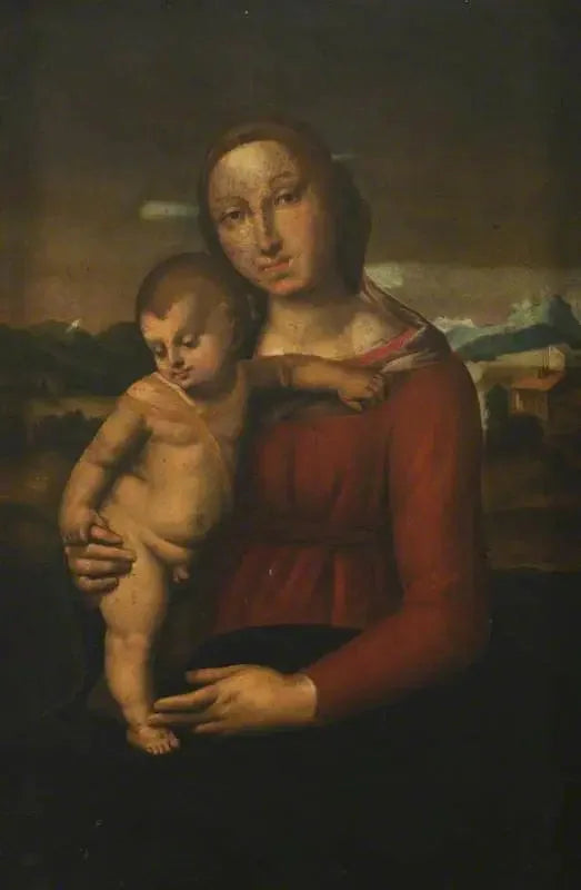 Neitsyt ja lapsi - Raphael Sanzio
