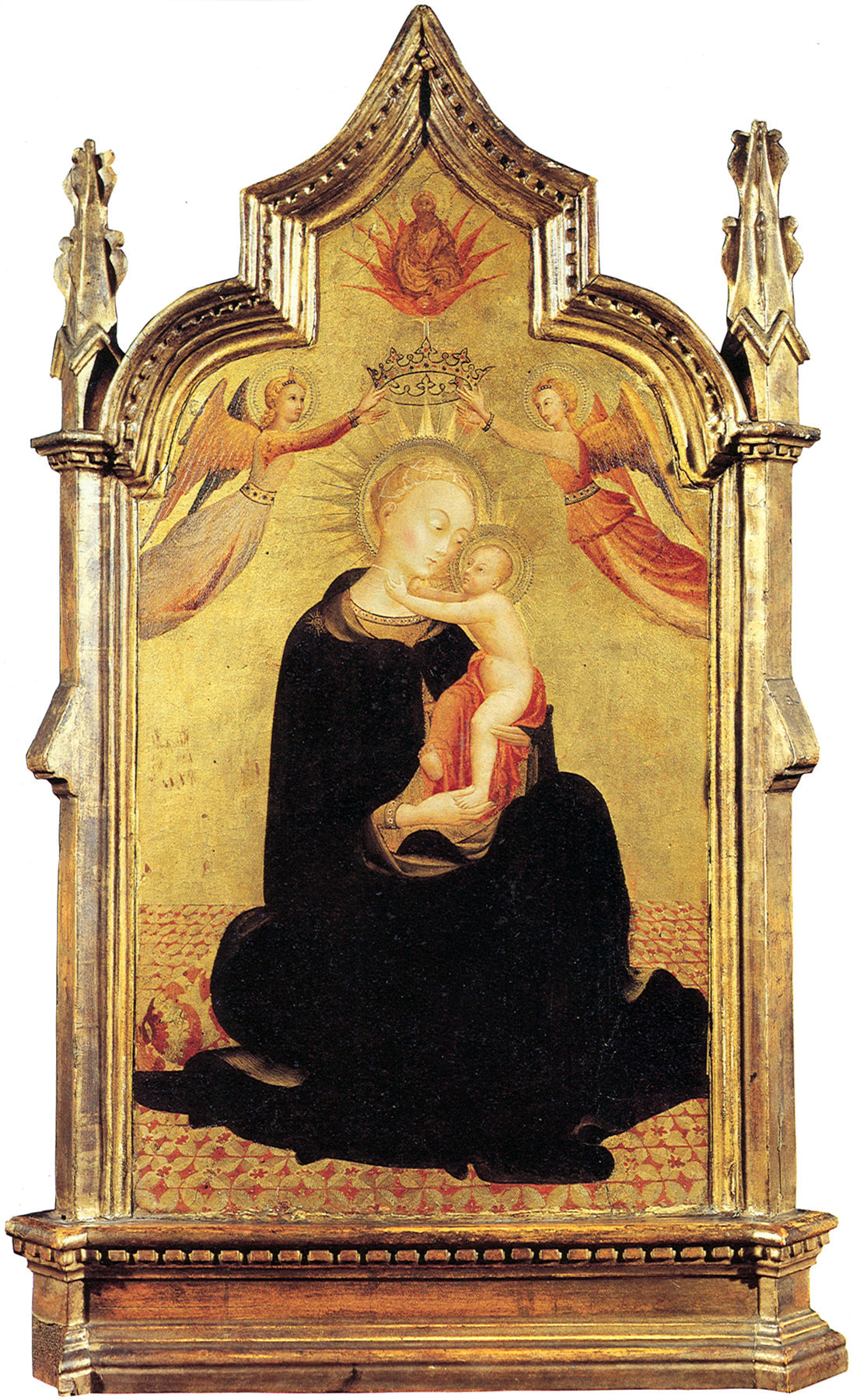 La Vierge à l’Enfant avec des anges - Stefano di Giovanni (Sassetta) - Alpha Reproduction