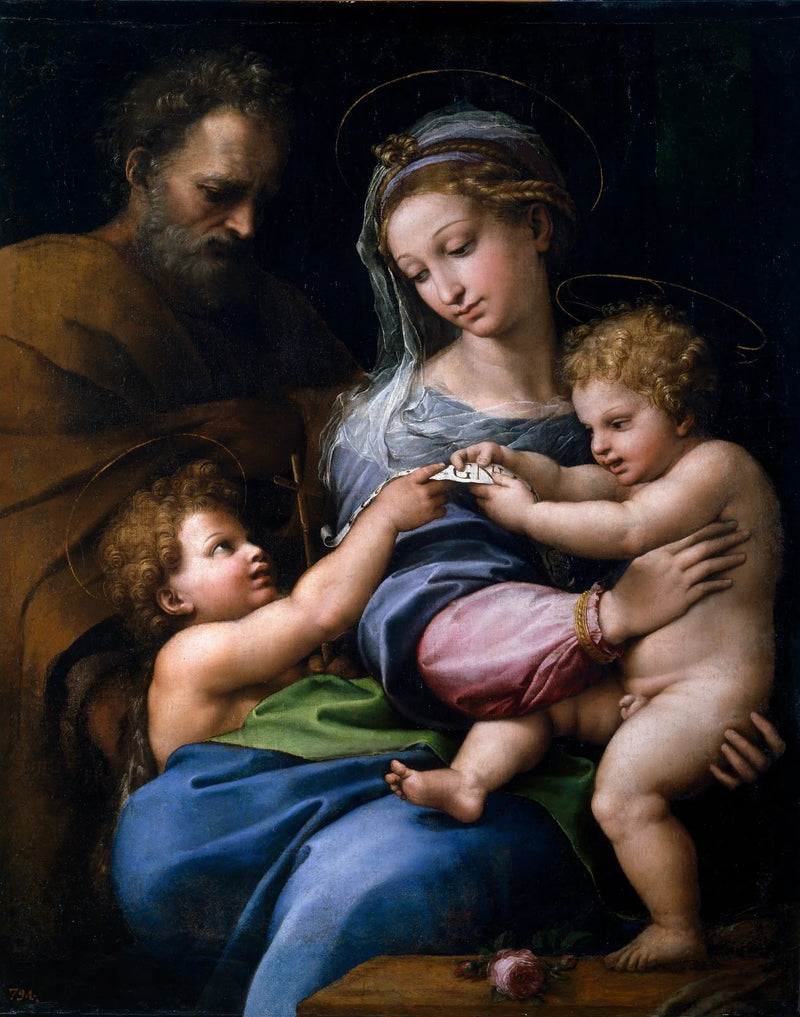 Ruusuinen Neitsyt - Raphael Sanzio