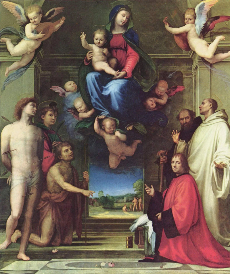 Neitsyt ja pyhimykset - Fra Bartolomeo