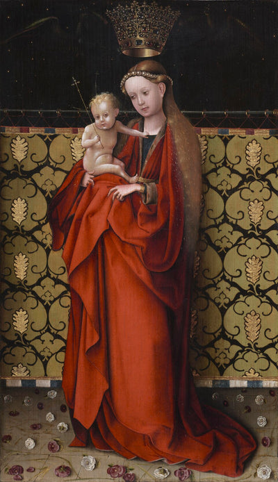 La Vierge couronnée par les anges - Stefan Lochner - Alpha Reproduction