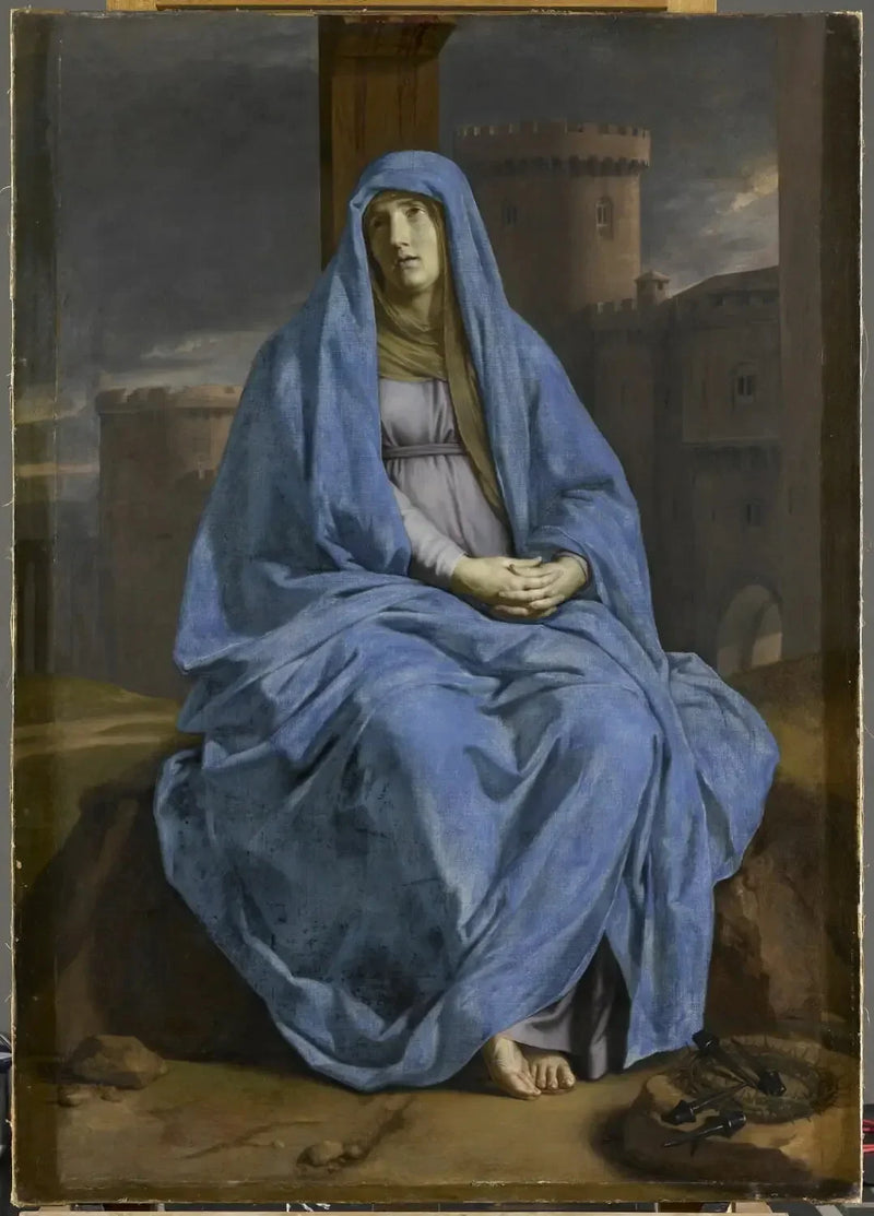 Ristiinnaulitun kärsimyksen Neitsyt - Philippe de Champaigne