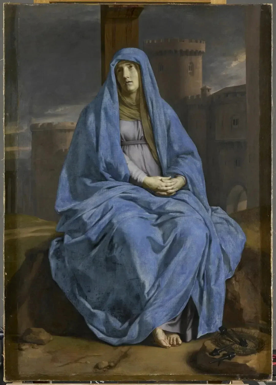 Ristiinnaulitun kärsimyksen Neitsyt - Philippe de Champaigne