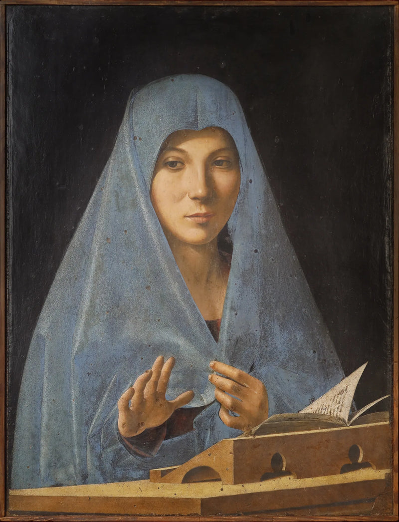 Välittäjän Neitsyt - Antonello de Messine