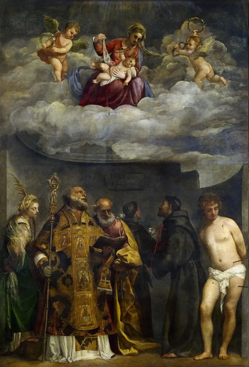 San Nicolò dei Frari Neitsyt - Titian