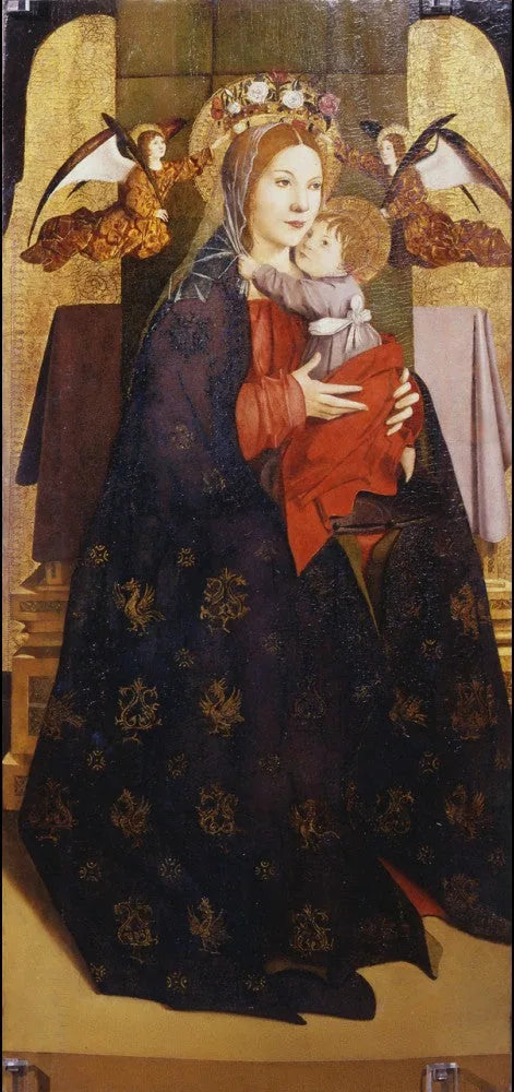 Pyhä Neitsyt virastossa - Antonello de Messine