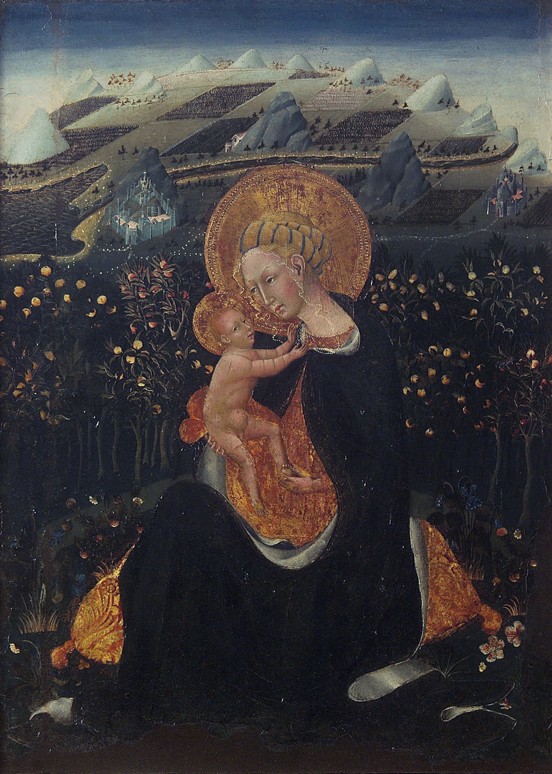 Nöyryyden Neitsyt - Giovanni di Paolo
