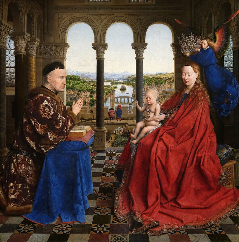 Rolinin chancellorin Neitsyt - Jan van Eyck