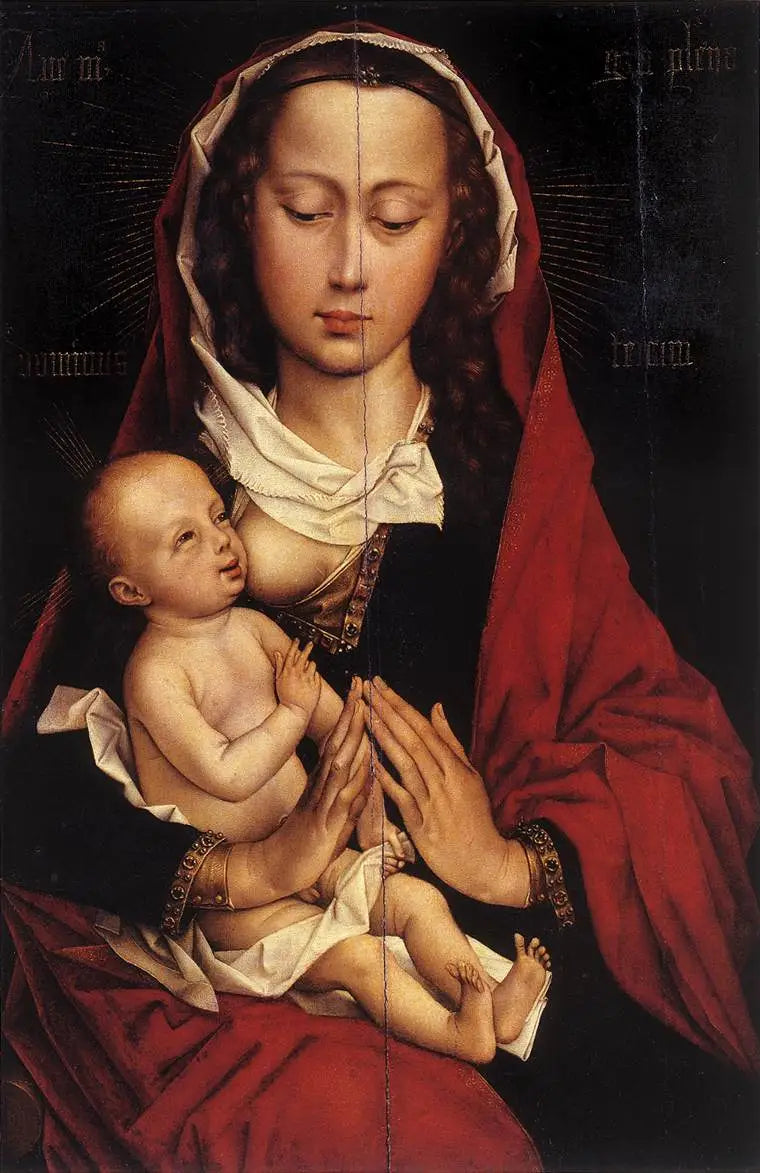 Neitsyt ja lapsi - Rogier van der Weyden