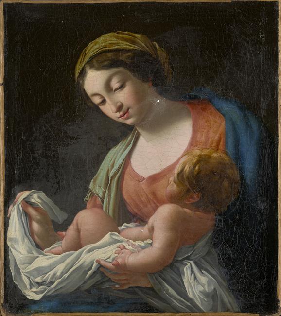 Neitsyt ja lapsi - Simon Vouet