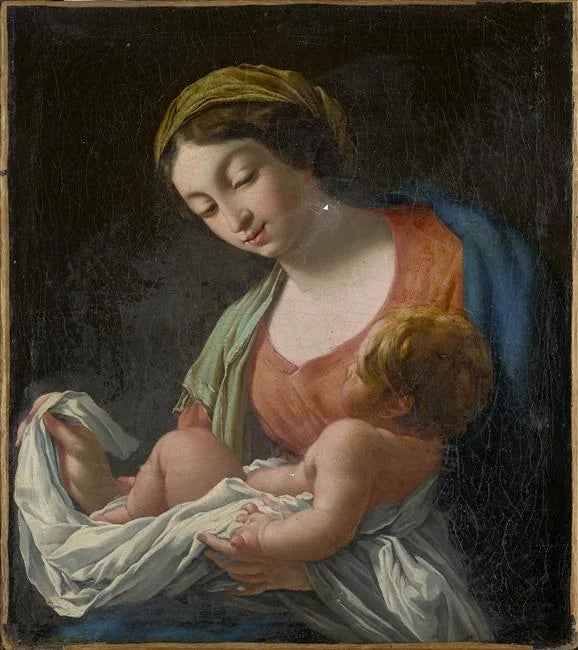 Neitsyt ja lapsi - Simon Vouet