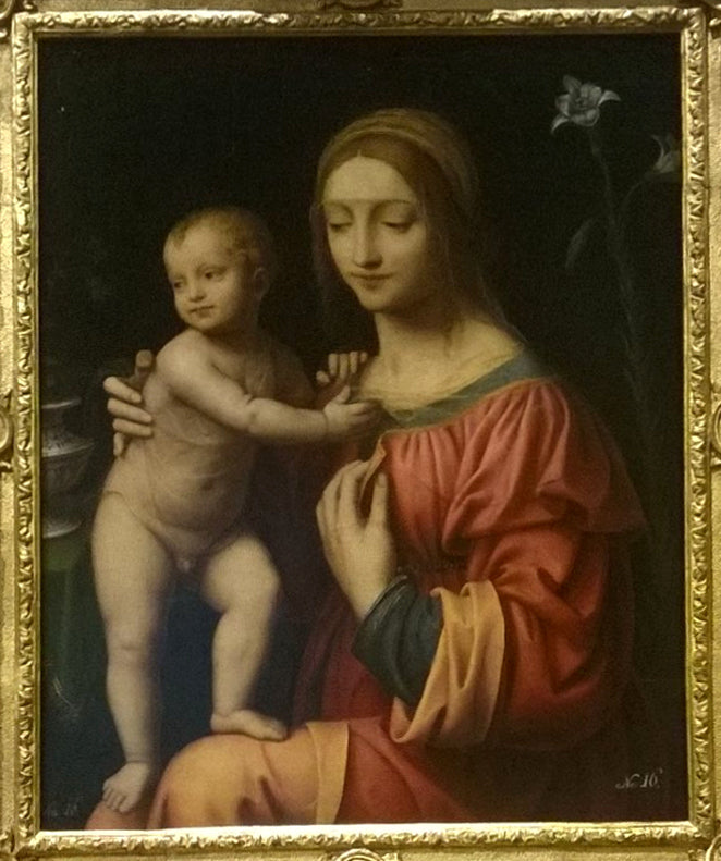 Neitsyt ja lapsi - Bernardino Luini