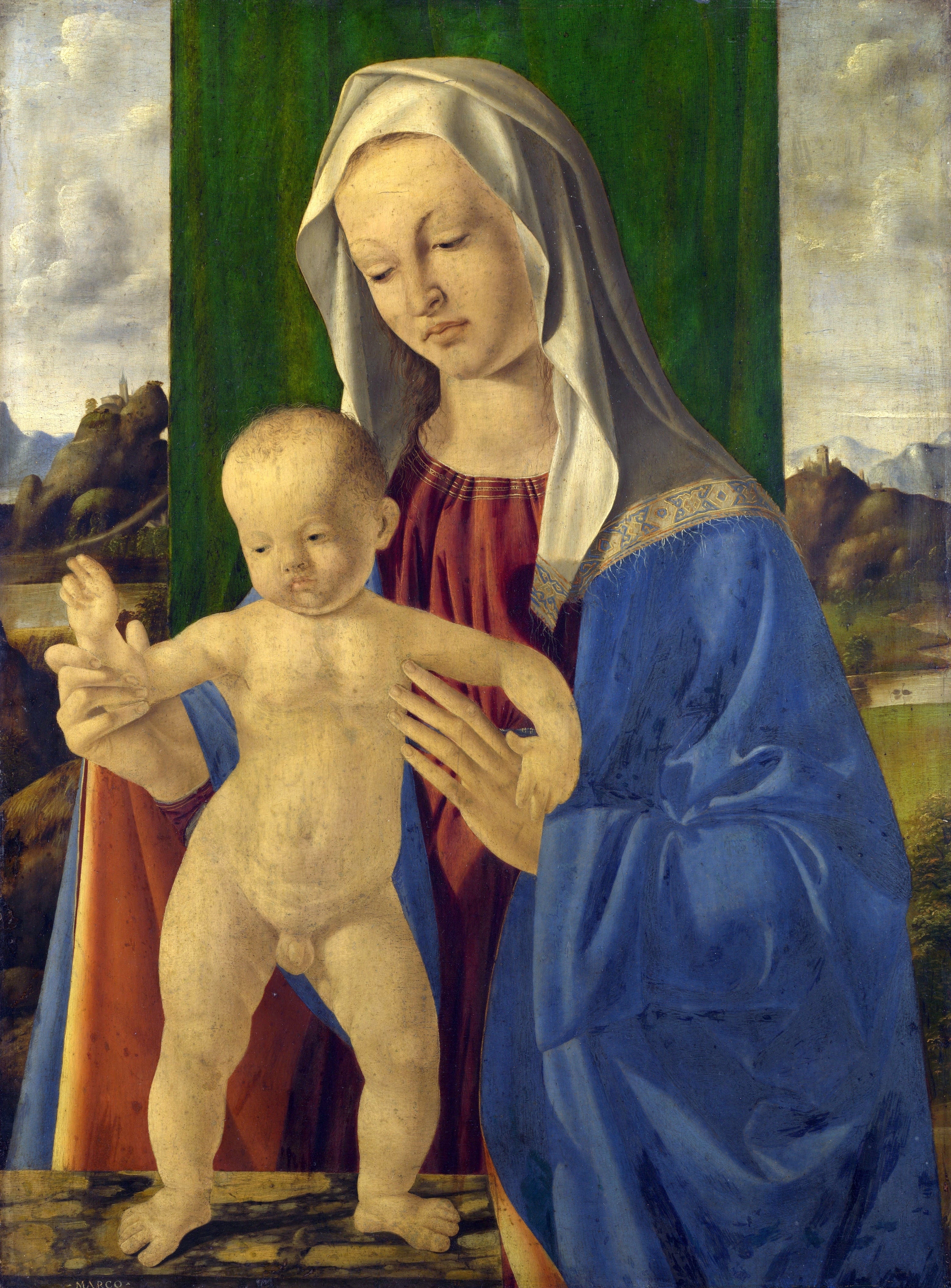 La Vierge et l’Enfant - Marco Basaiti - Alpha Reproduction
