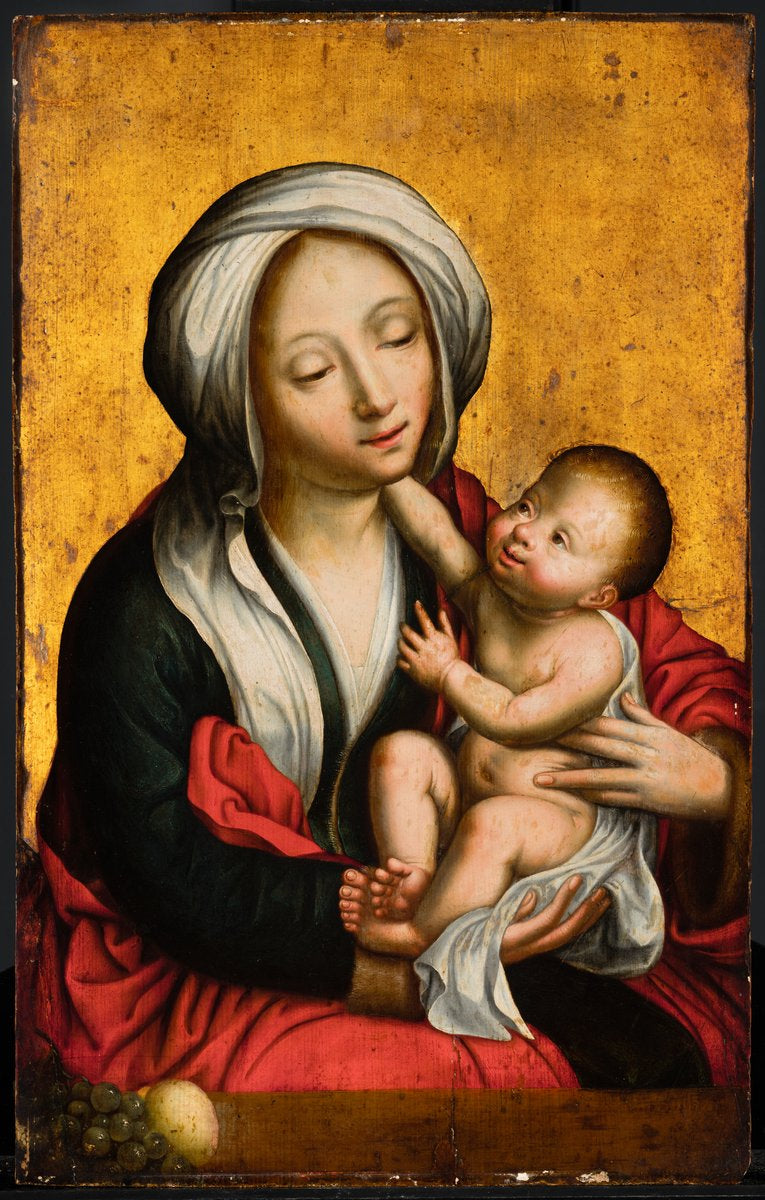 Neitsyt ja lapsi - Quentin Metsys