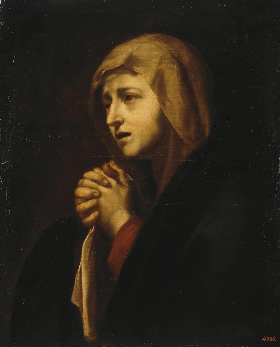 Neitsyt Maria surussa - Jusepe de Ribera