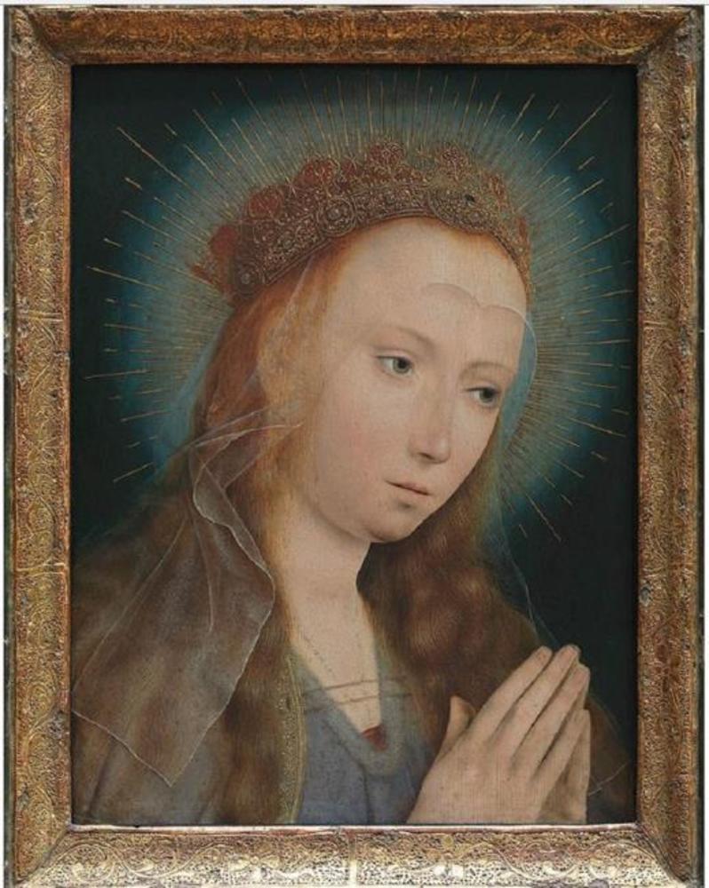 Neitsyt Maria rukouksessa - Quentin Metsys