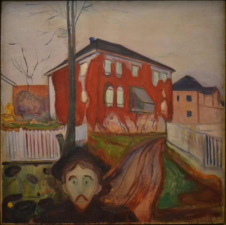 Punainen villiviini - Edvard Munch