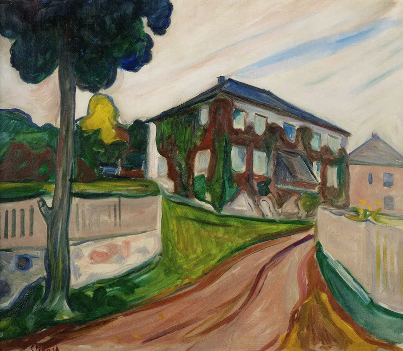 Neitsytviini punainen - Edvard Munch