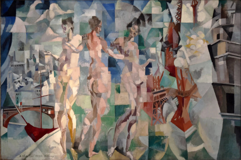 Pariisin kaupunki - Robert Delaunay