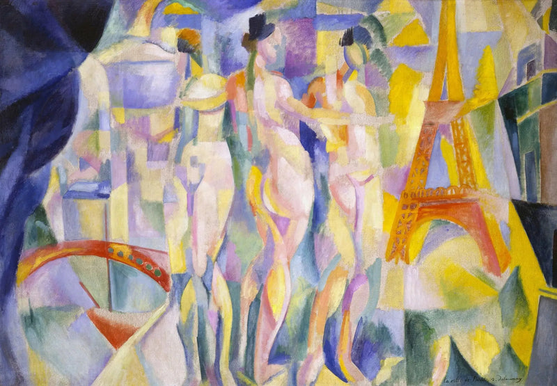 Pariisin kaupunki - Robert Delaunay