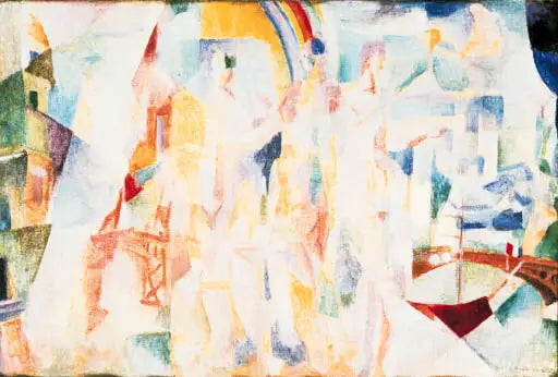 Pariisin kaupunki - Robert Delaunay