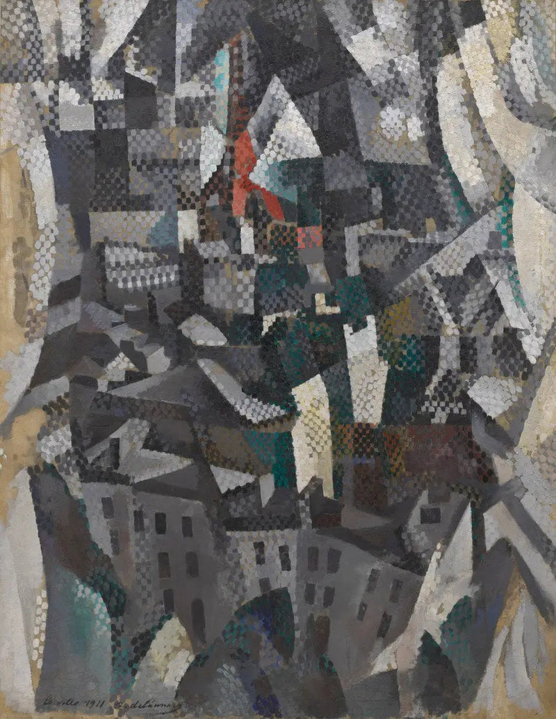Kaupunki - Robert Delaunay
