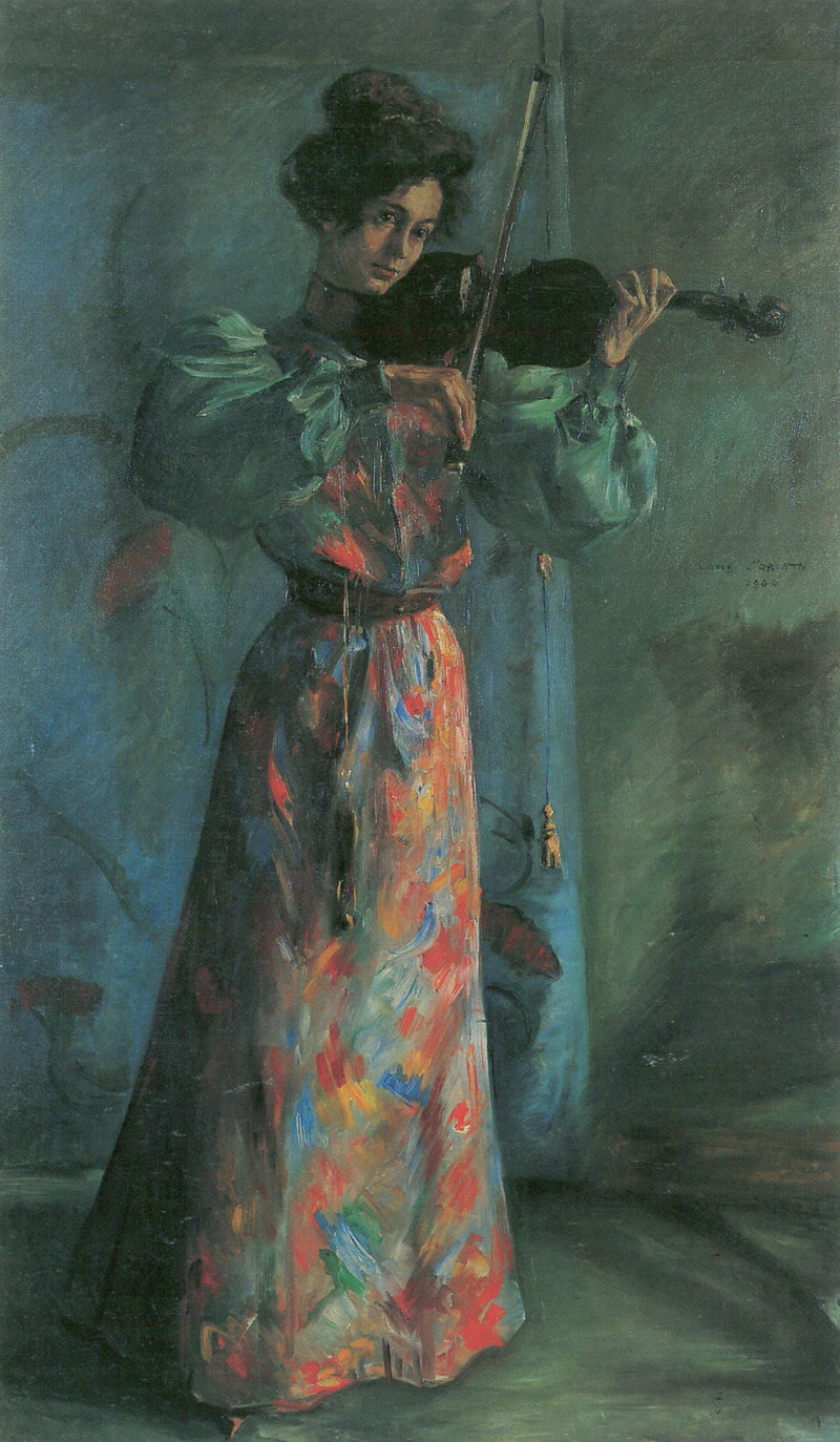 Viulisti - Lovis Corinth