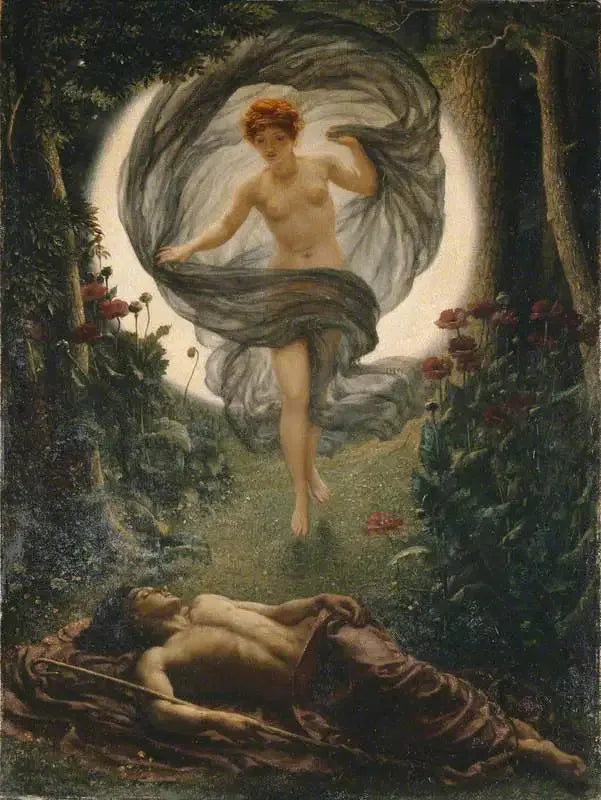 Endymionin näkemys - Edward Poynter