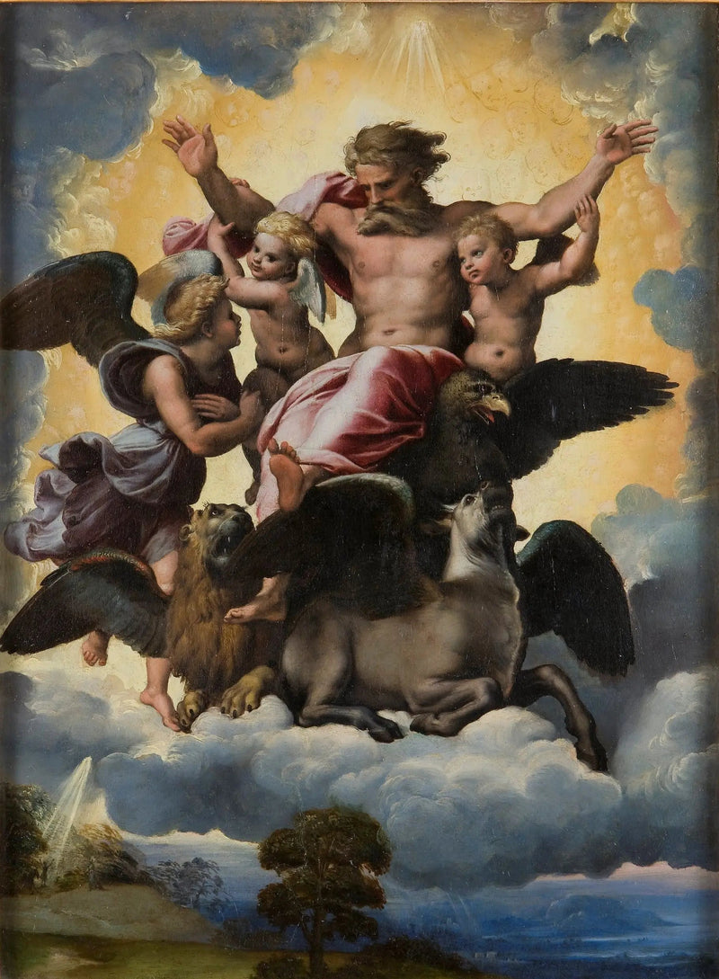 Esekielin näkemys - Raphael Sanzio