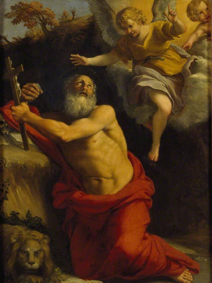 Pyhän Jeronímin näkemys - Domenichino
