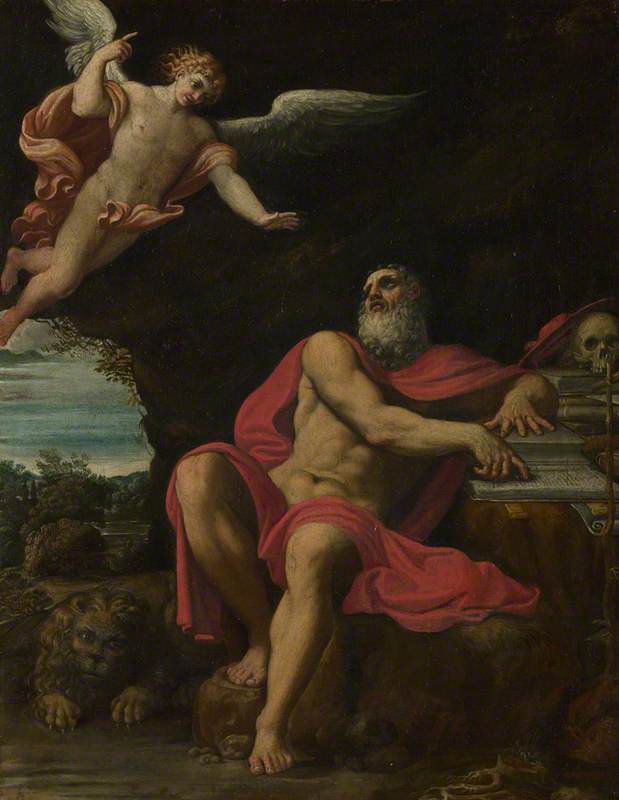 Pyhän Jeronímin näkemys - Domenichino