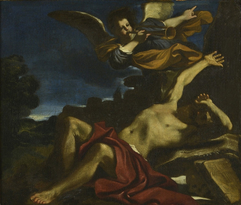 Pyhän Jeronimen näkemys - Guercino