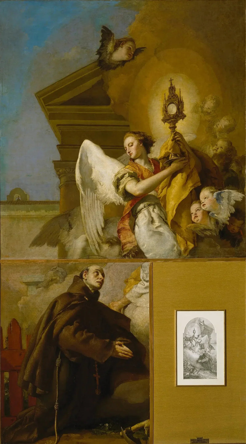 Pyhän Pascal Bayloni näkemys - Giovanni Battista Tiepolo