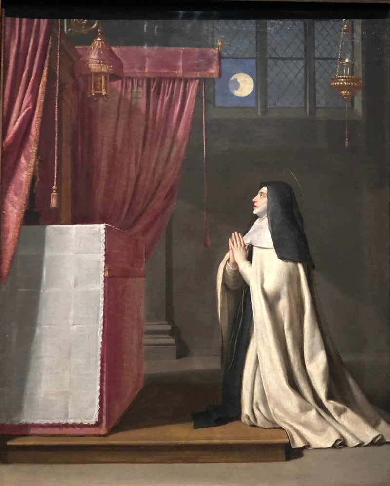 Pyhän Julienne de Cornillonin näkemys - Philippe de Champaigne