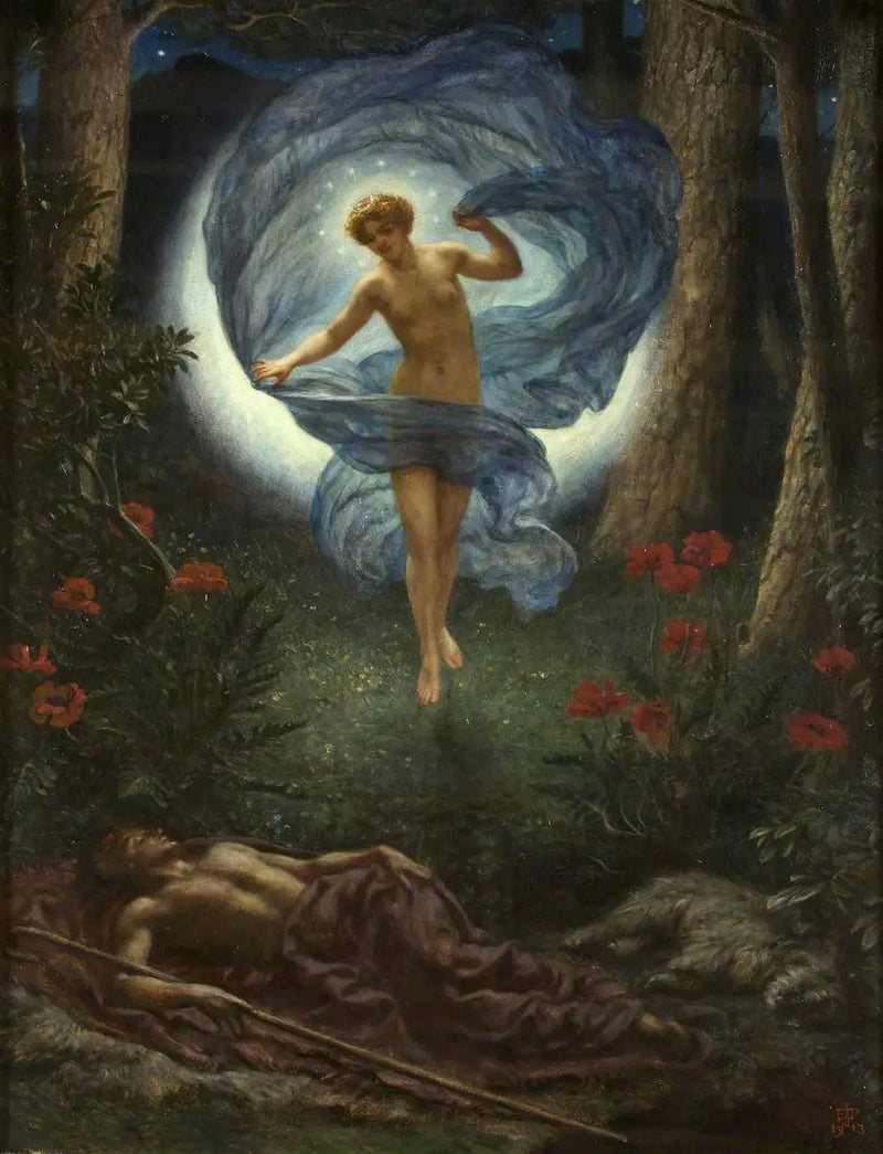 Endymionin näkemys - Edward Poynter