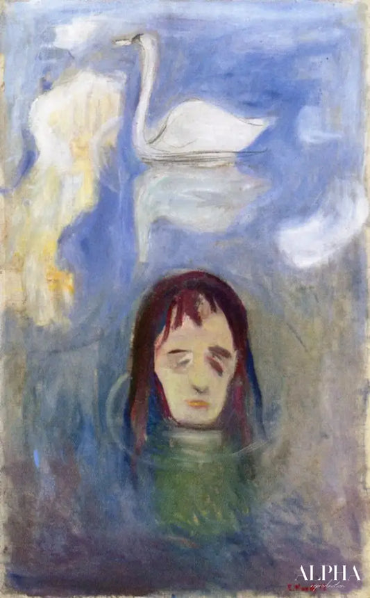 La vision - Edvard Munch - Reproductions de tableaux et peintures haut de gamme