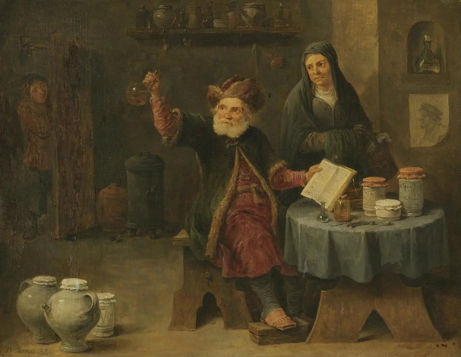 Lääkäriin meno - David Teniers nuorempi