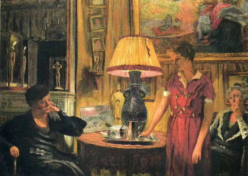 Madame Hessel - Édouard Vuillardin vierailu
