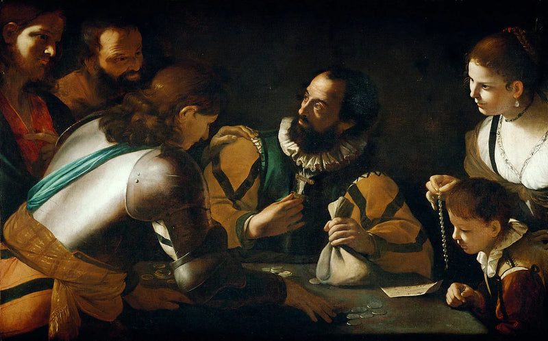 Apostoli Matteuksen kutsumus - Mattia Preti
