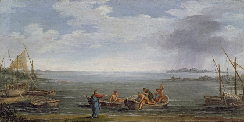 Pyhän Pietarin ja Pyhän Andrean kutsumus - Pietro da Cortona