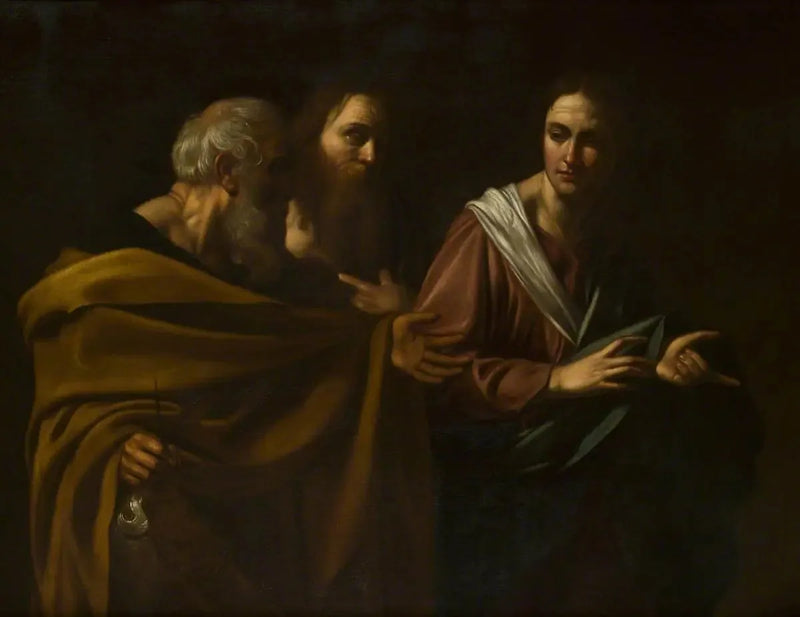 Pyhien Pietarin ja Andreaksen kutsumus - Caravaggio