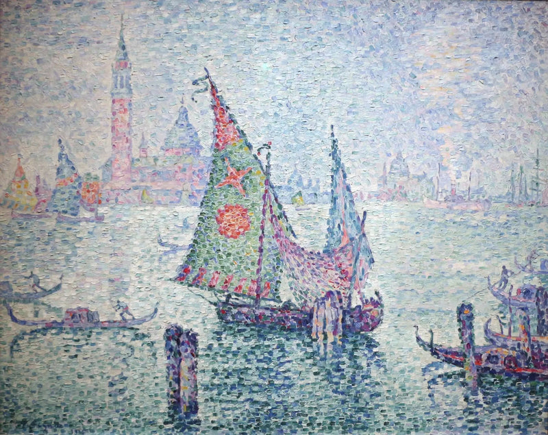 Vihreä purje - Paul Signac