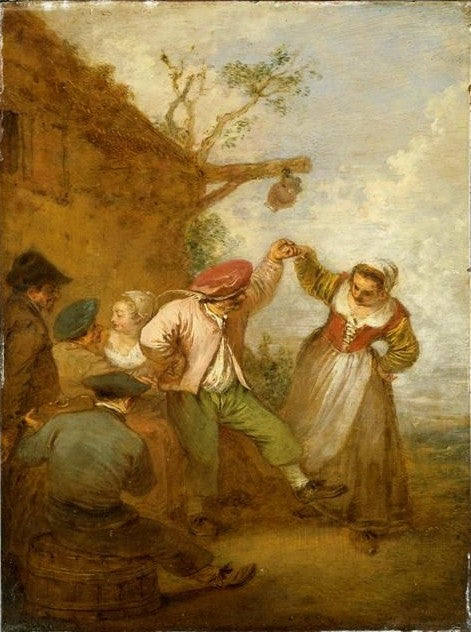 La Vraie Gaieté - Antoine Watteau