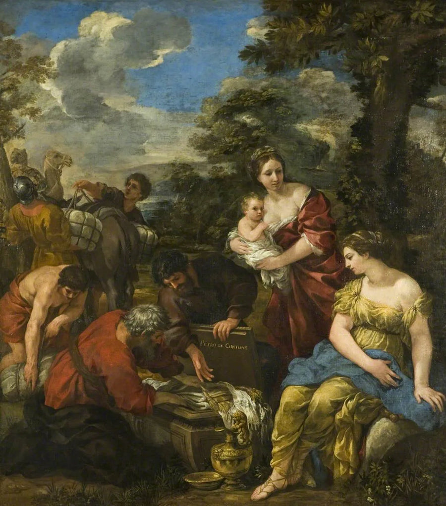 Laban etsii idoleitaan - Pietro da Cortona